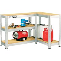 Clarke 6600800 Csm5150S Heavy Duty 150 Boltless Shelving (Silver)