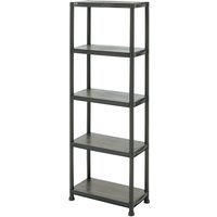 Clarke 6600532 Csp520 5 Tier Plastic Shelving Unit