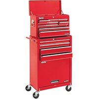 Clarke CTC1300C Mechanics' 13 Drawer Steel Combination Tool Chest & Cabinet Set