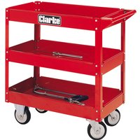 Clarke 7630223 Ctt5 3 Tier Service Trolley