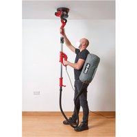 Clarke DWS225LR 225mm Foldable Long Reach Drywall Sander (110V) with Accessories