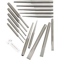 Clarke 1700305 Et138 16 Piece Punch & Chisel Set
