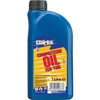 Clarke ISO 100 (SAE30) 1L Long Life Compressor Oil