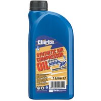 Clarke 3050795 Synthetic Compressor Oil (1 Litre)