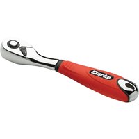 Clarke PRO130 1/4" Drive Pro Ratchet (Polished Chrome)