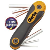 Clarke 1700540 Pro140 8 Piece Hex Key Set - Metric