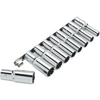 Clarke 1700792 Pro386 9 Piece Drive Deep Multi-Fit Metric Socket Set