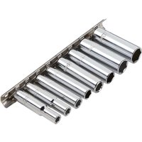 Clarke PRO420 1/4"D Socket Set on Clip - Metric 8 pc