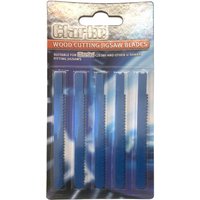 Clarke 6462192 Replacement Jigsaw Blades For Cjs380 - 5 Pack Wood Cutting