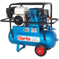 Clarke XPPH15/50 15cfm 50 Litre 6.5HP Portable Petrol Air Compressor with Cage