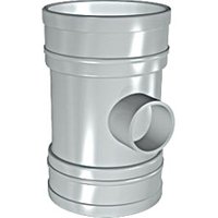 Davant 110Mm Solvent Soil D/S 40Mm Boss Pipe Olive Grey SG23