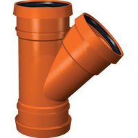 Davant 110Mm Underground Double Socket 45 Branch UG14