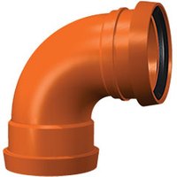 Davant 110Mm Underground Double Socket Swept Bend UG03