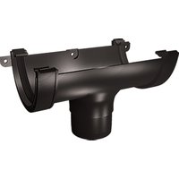 Davant 112Mm Running Outlet Square Black RWROSB