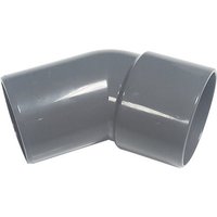 Davant Upvc Solvwld 45Spigot Bend40Mm Grey MU77G