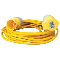 Defender E85118 110V Extension Lead Yellow 1.5Mm² 16A 10M 35073