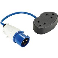 Defender E85302 230V Fly Lead Converter 16A - 2 X 13A 35165