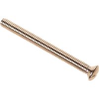 Dencon 113810NB Nickle Plated Switch/Socket Plate Screws 3.5 X 38Mm (Pack Of 10)