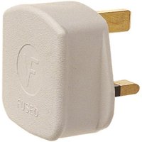 Dencon 6283WNB 3 Pin Rubber Plug 13A White