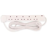 Dencon 9468ASBG Extension Lead 6 Gang 13 Amp 5M 9468Asbg