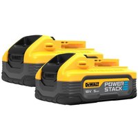 Dewalt DCBP518H2-XJ Dcbp518H2 Powerstack™ Slide Battery Twin Pack 18V 5.0Ah Li-Ion