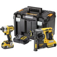 Dewalt DCK2532P2-GB Dck2532P2 Xr Brushless Twin Pack 18V 2 X 5.0Ah Li-Ion