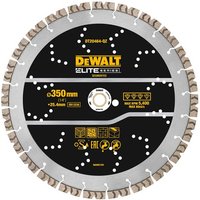 Dewalt DT20464-QZ Elite Series™ All Purpose Diamond Segmented Wheel 350 X 25.4Mm