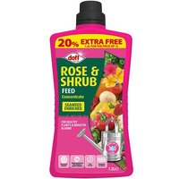 Doff F-HR-A20-DEX Rose Feed Concentrate 1L +20% Free F-Hr-A20-Dex