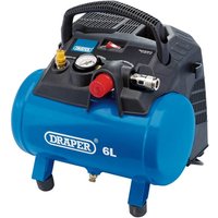 Draper DA6/180 Oil Free Air Compressor 6 Litre