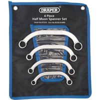 Draper 4 Piece Ring Obstruction Spanner Set Metric