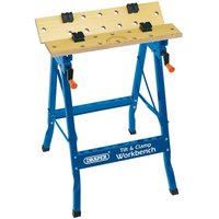 Draper Tilt and Clamp Folding Portable Workbench