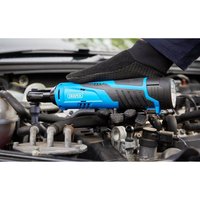 Draper 12V Ratchet Kit 2 X 1.5Ah Batteries 1 X Fast Charger 1 X Tool Bag kit 1 23649