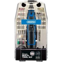 Draper 12V Rotary Multi-Tool Kit 1 X 1.5Ah Battery 1 X Fast Charger (50 Piece) each 1 70298