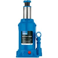 Draper 12-Tonne Hydraulic Bottle Jack - Blue, Blue