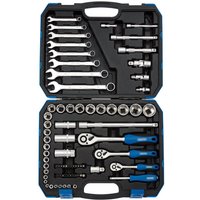 Draper 75 Piece Combination Drive Bit, Socket and Spanner Set