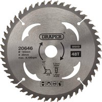 Draper TCT Wood Cutting Circular Saw Blade
