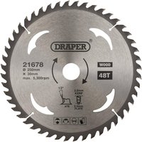 Draper TCT Wood Cutting Circular Saw Blade