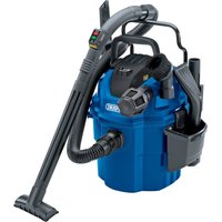 Draper WDV18 Wall Mountable Wet and Dry Vacuum Cleaner