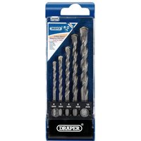 Draper 5 Piece Masonry Drill Bit Set