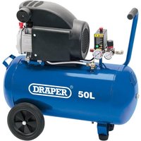Draper 24981 Direct Drive Oiled Air Compressor 50L 1.5Kw each