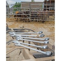 Draper 6 Piece Hi Torq Jumbo Combination Spanner Set Metric