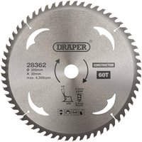 Draper TCT Construction Circular Saw Blade
