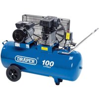 Draper DA100/330 Belt Driven Air Compressor 100 Litre