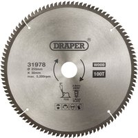 Draper TCT Triple Chip Grind Circular Saw Blade