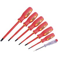 Draper 7 Piece VDE Insulated Screwdriver Set