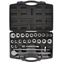 Draper 26 Piece 3/4" Drive Bi Hex Socket Set Metric and Imperial