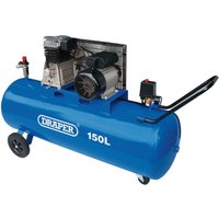 Draper DA150/369M Belt Driven Air Compressor 150 Litre