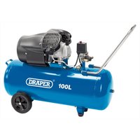 Draper DA100/412TV Air Compressor 100 Litre
