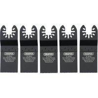 Draper 5 Piece OIS Oscillating Multi Tool Plunge Cutting Blade Set