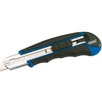 Draper 72144 Soft Grip Retractable Segment Blade Knife With 7 Segment Blade 18Mm each